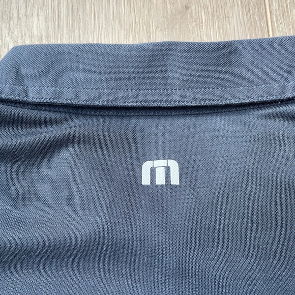 EUC Travis Mathew Spooky Season Golf Polo Two Tone Navy - Blue Night - Size S - Picture 11 of 11